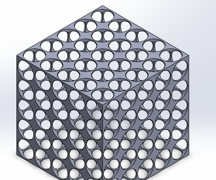Swiss Cheese Cube - an Optical Illusion That Is Impossible to Print