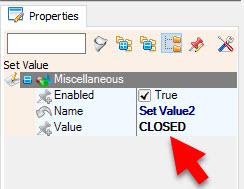 In Visuino Set Components