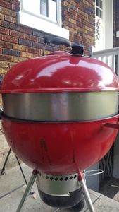 Weber Grill Pizza Oven Conversion - Homemade KettlePizza : 4 Steps ...