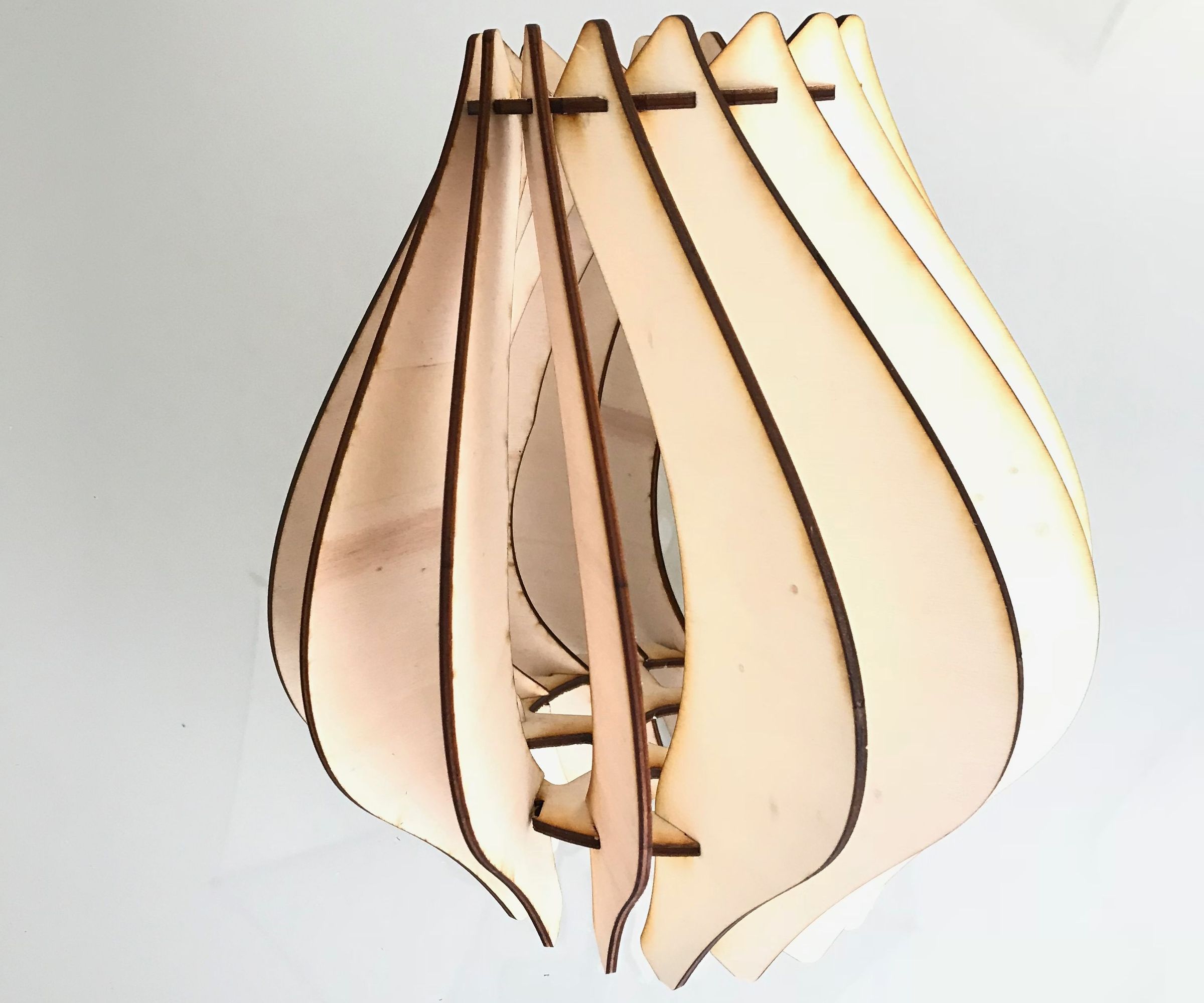 Laser Cutted Lamp - 3mm - Model 001