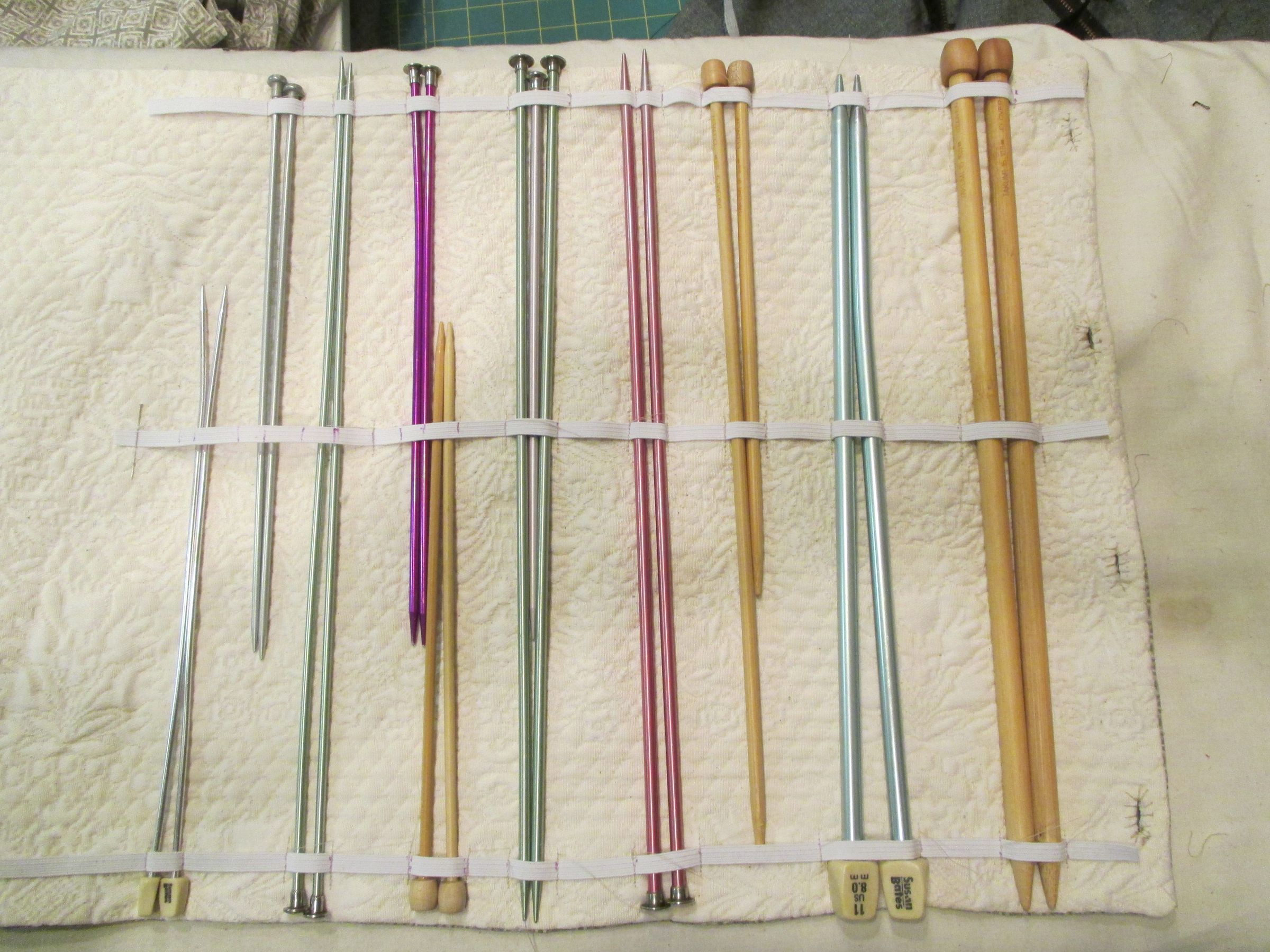 It's Knitting Season! Needle/Hook Organizer 7 Steps Instructables