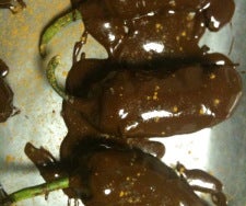 Chocolate Caramel Double-dipped Habanero Peppers