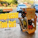 Unique Air Compressor Tool Cart