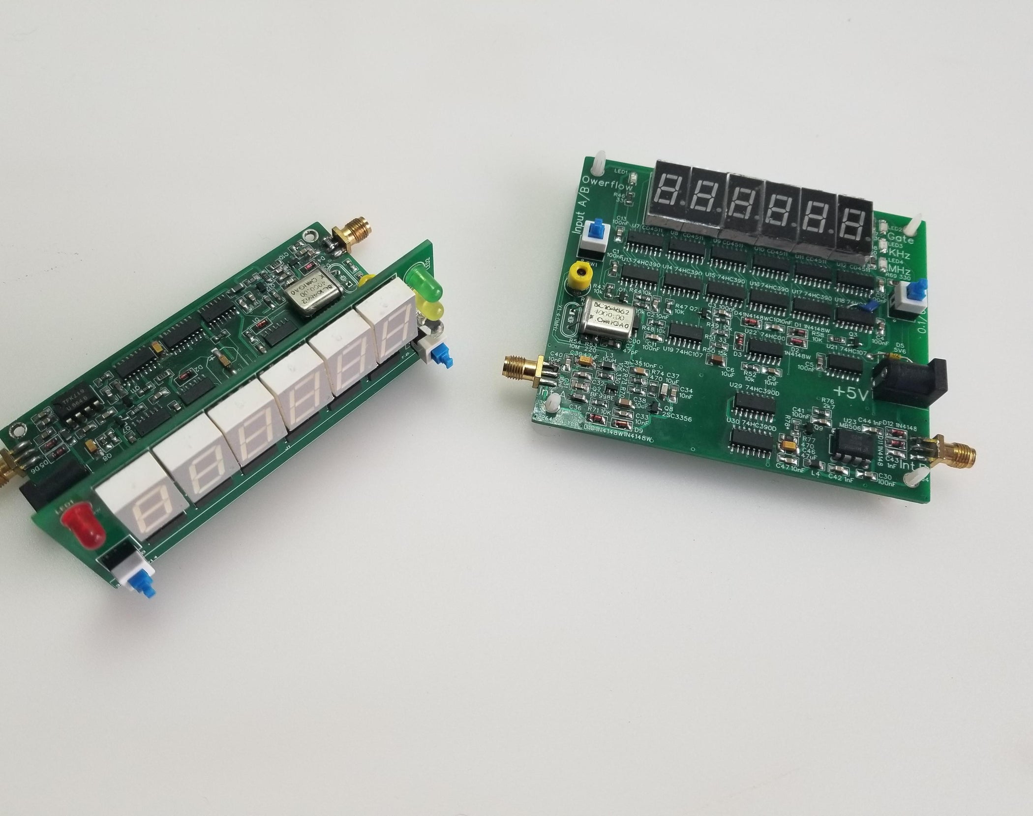 Complete SMD HCMOS Frequency Meter 5 Steps (with Pictures