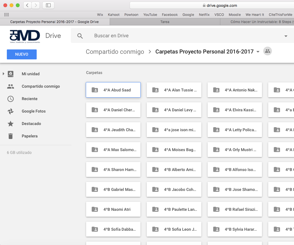 PROYECTO PERSONAL TUTORIAL