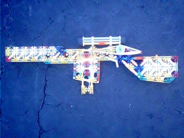 Knex T.C.R. 51 (Tactical Combat Rifle .51 Cal) Mk5