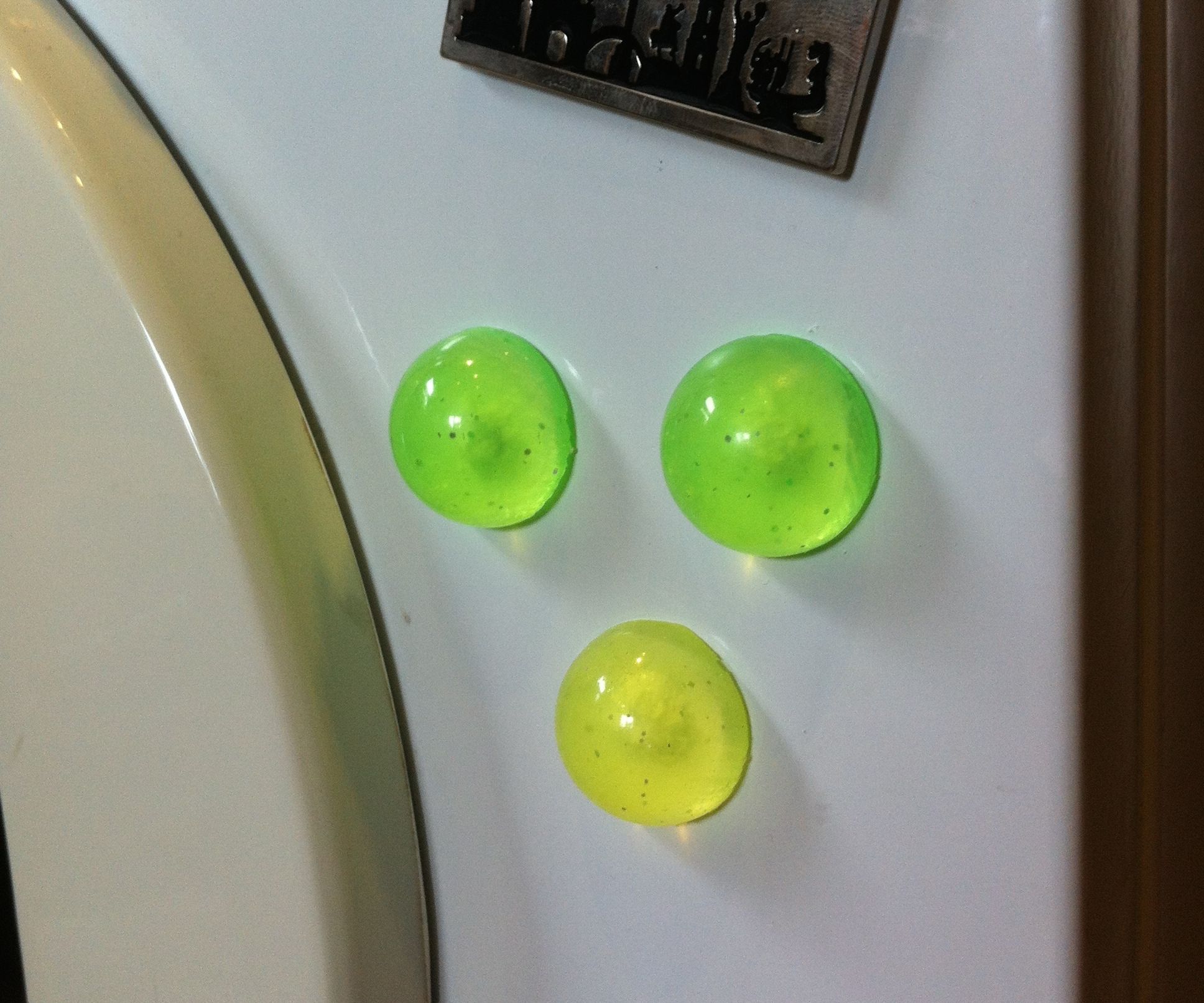 Bouncy Ball Fridge Magnets
