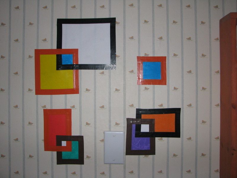 How to Create Wall Art With Electrical Tape 6 Steps (with Pictures) Instructables