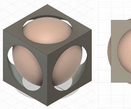 Impossible Object With Fusion 360 - Box and Ball