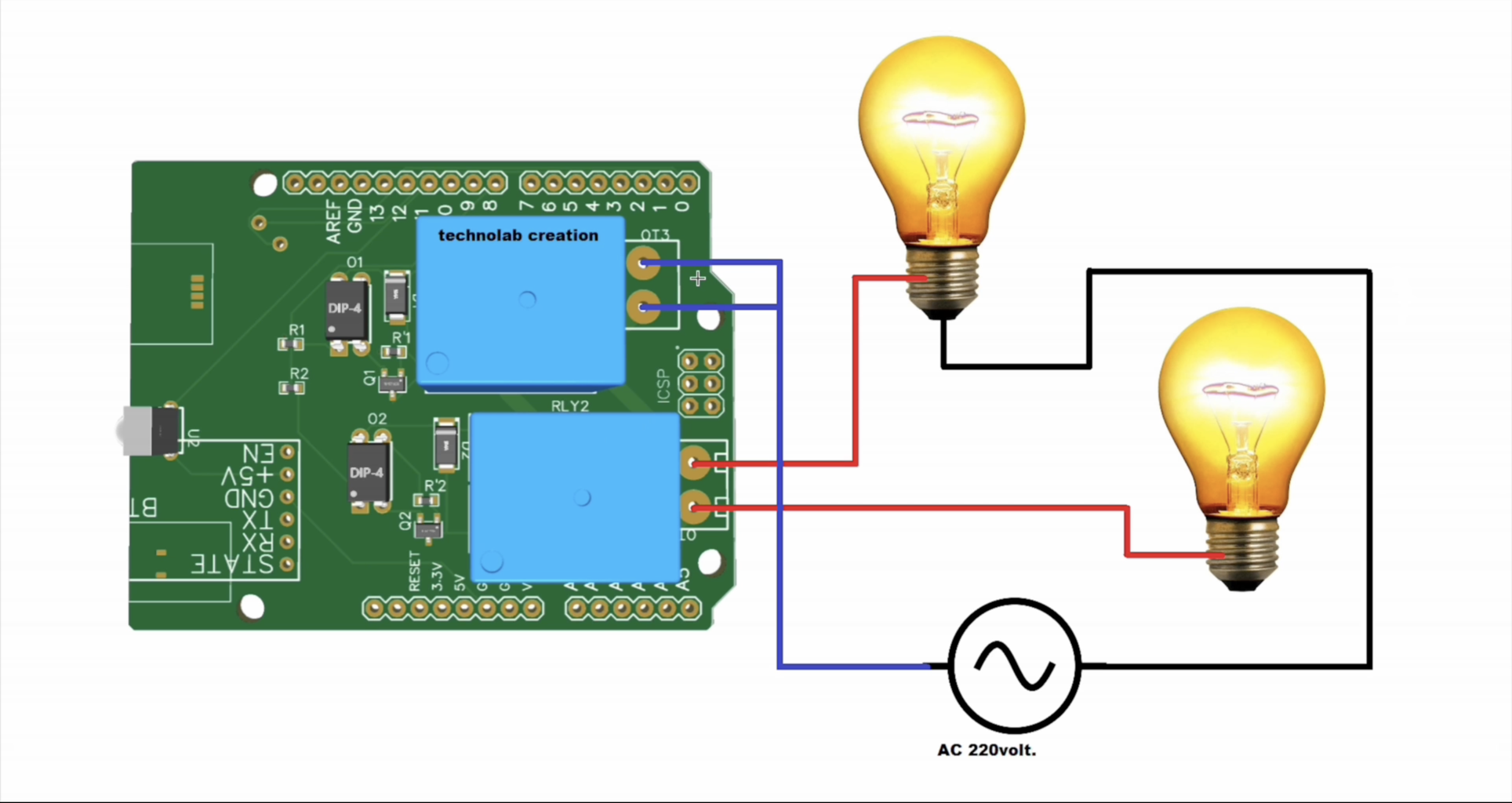 Arduino UNO R4 WIFI Web-Server Based Home-Automation System. : 22 Steps ...