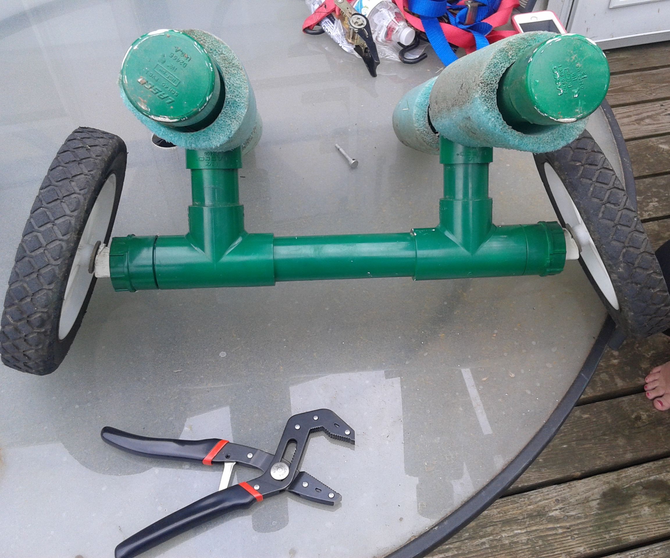Fixing the Portage Cart