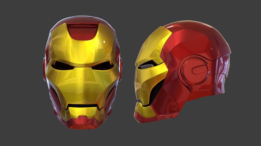 clay iron man helmet MK50 DIY Iron Man From Clay