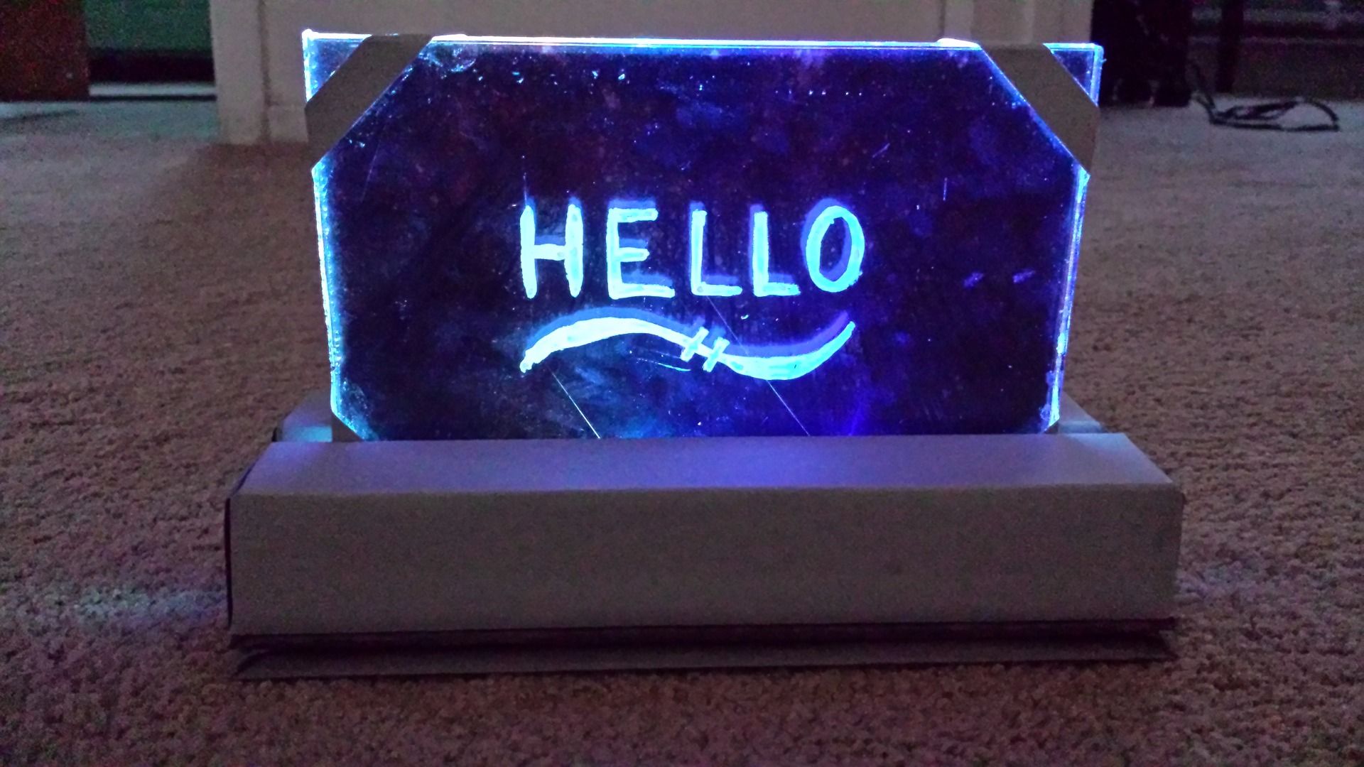LightUp Dry Erase Board 11 Steps (with Pictures) Instructables