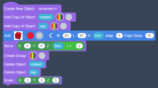 Ornament Generator With Tinkercad Codeblocks : 6 Steps (with Pictures ...