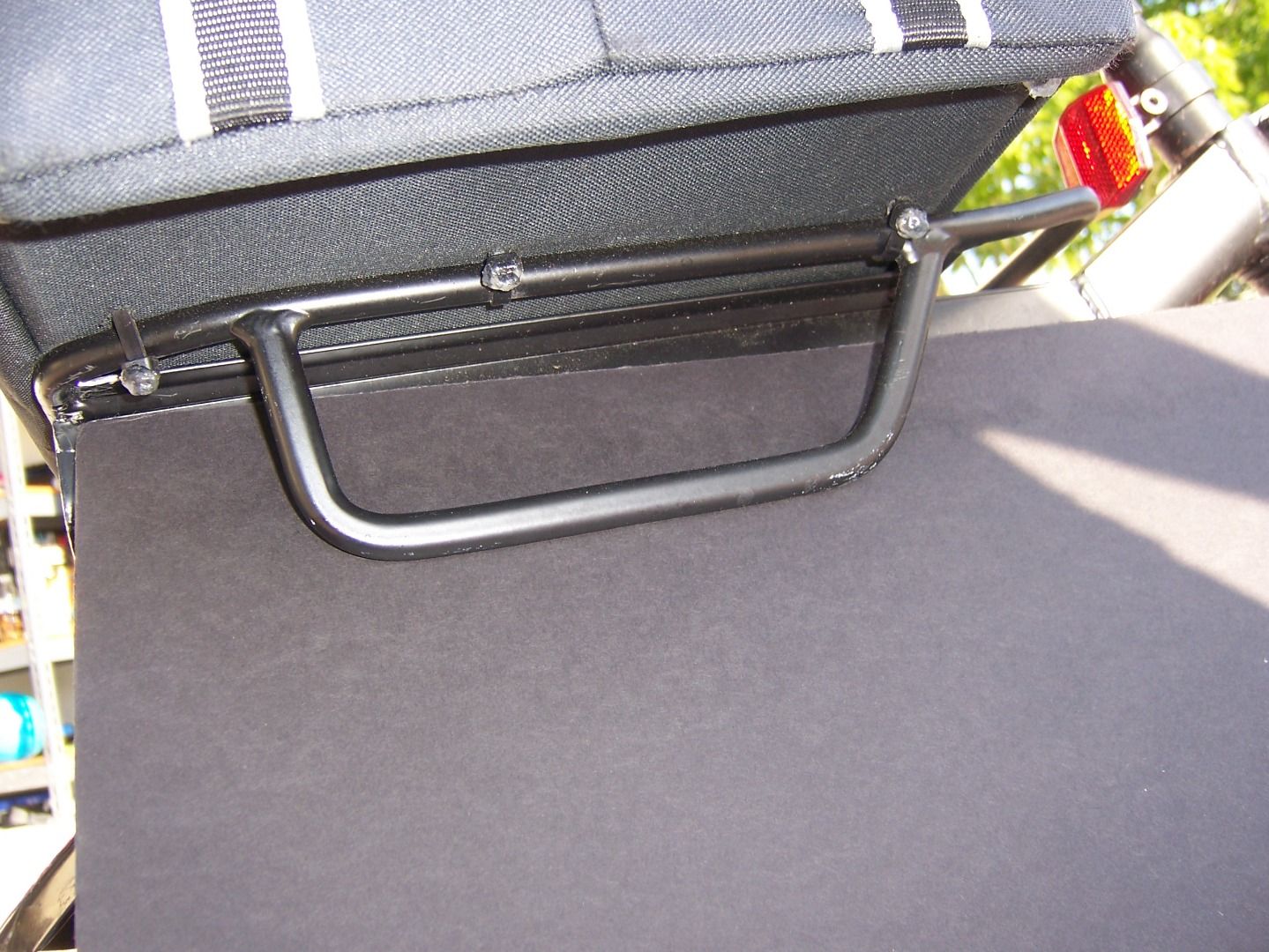 Backpack Holder for a Bicycle Instructables