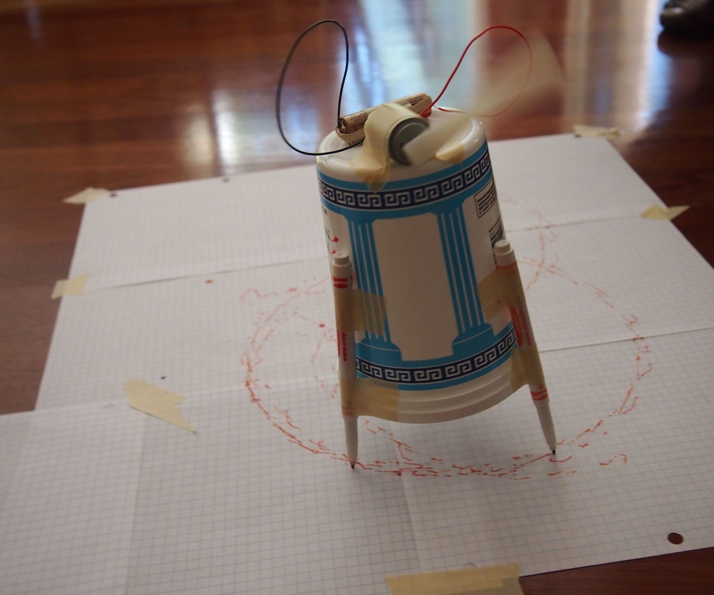 Scribbling Machine-Castilleja School