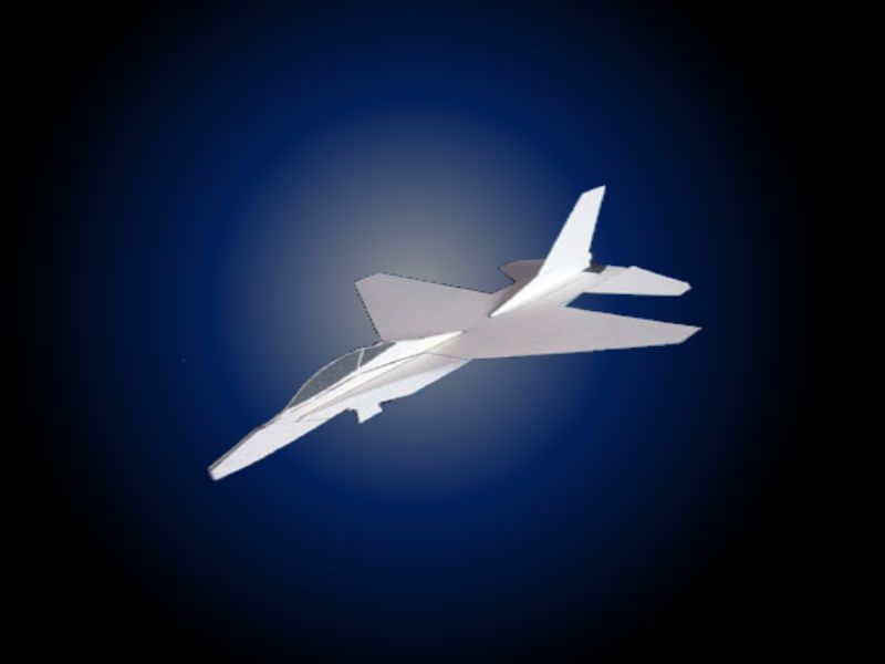 3D Paper Plane