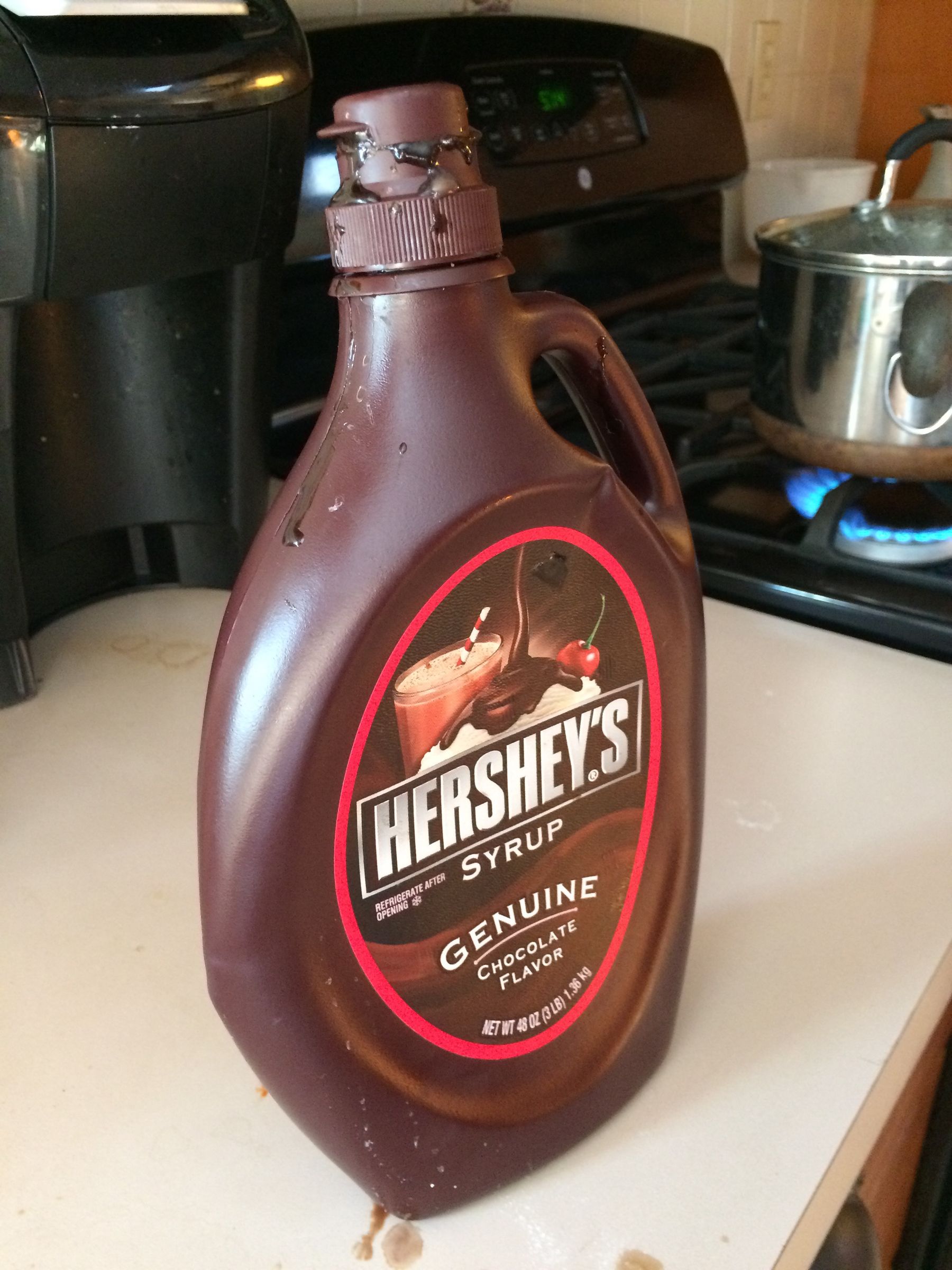 How To Get The Last Drop Out Of Chocolate Syrup Bottles