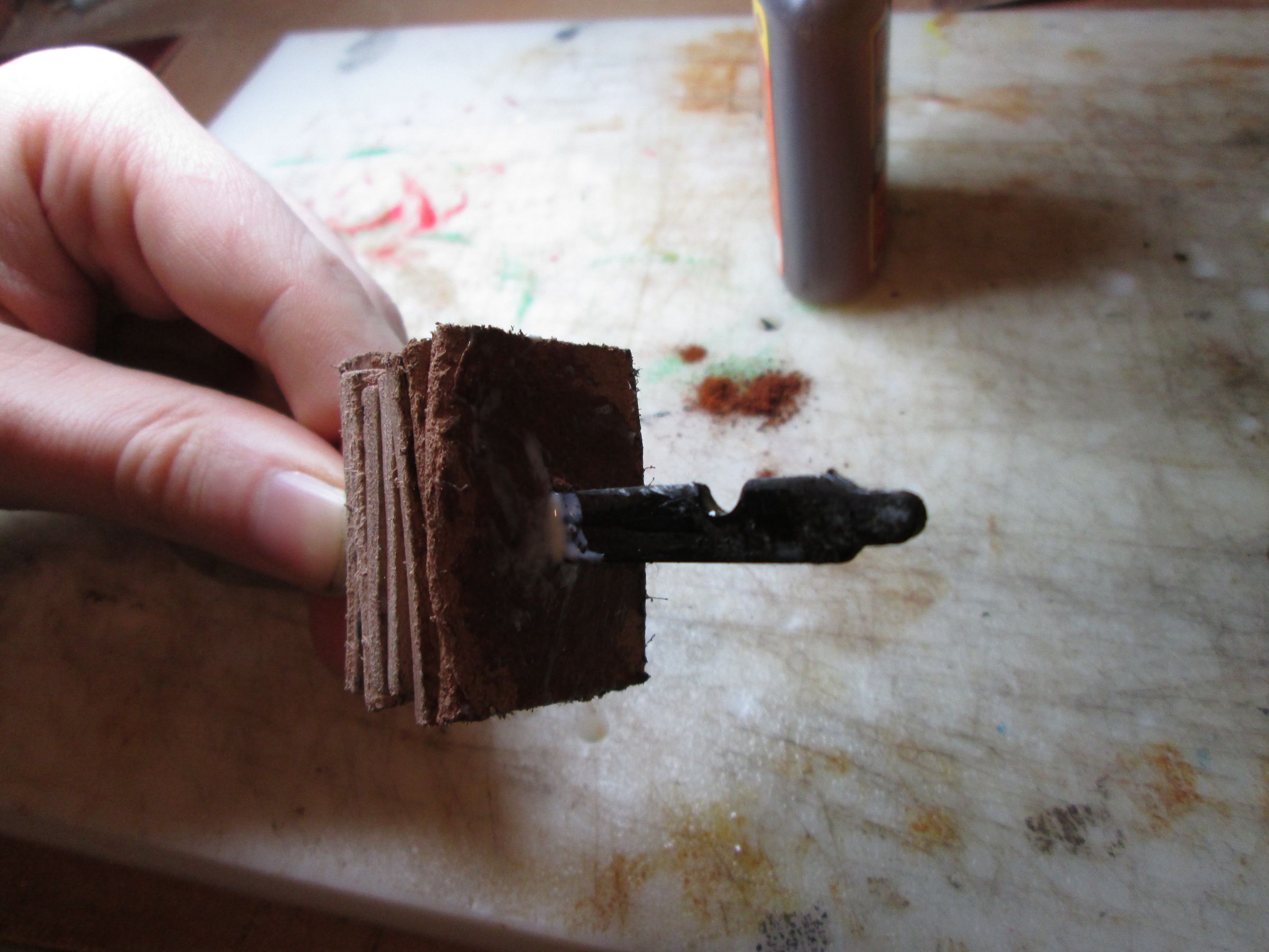 Stacked Leather Knife Handle 8 Steps (with Pictures) Instructables