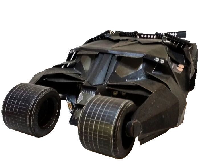 Paper Batmobile - "The Tumbler" From Nolan's Batman