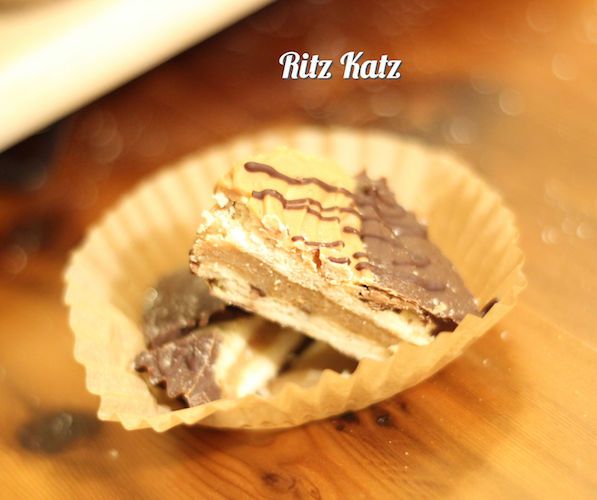 Ritz Katz - No-bake Peanut Butter Chocolate Cookie Cups