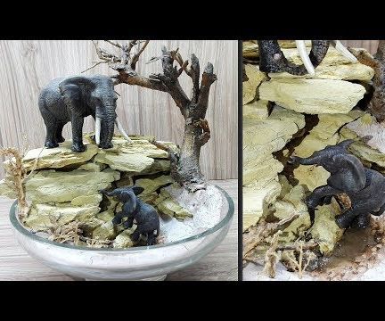 How to Make Wildlife Diorama