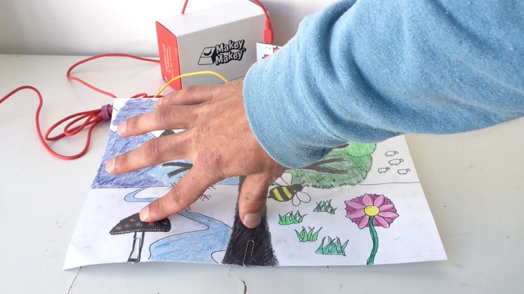 Makey Makey Graphite Drawing Instructions 8 Steps With