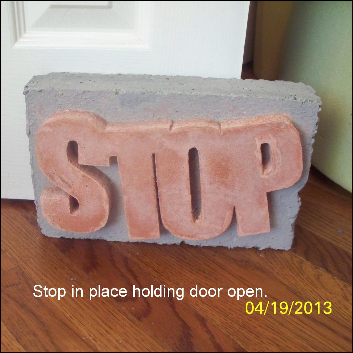 Make a Variation of the Concrete Doorstop