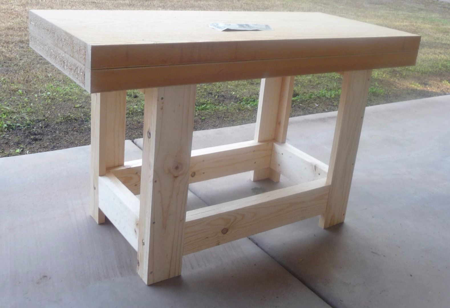 Child's Workbench Bench Top 1 Solid Core Door 5 Steps (with Pictures