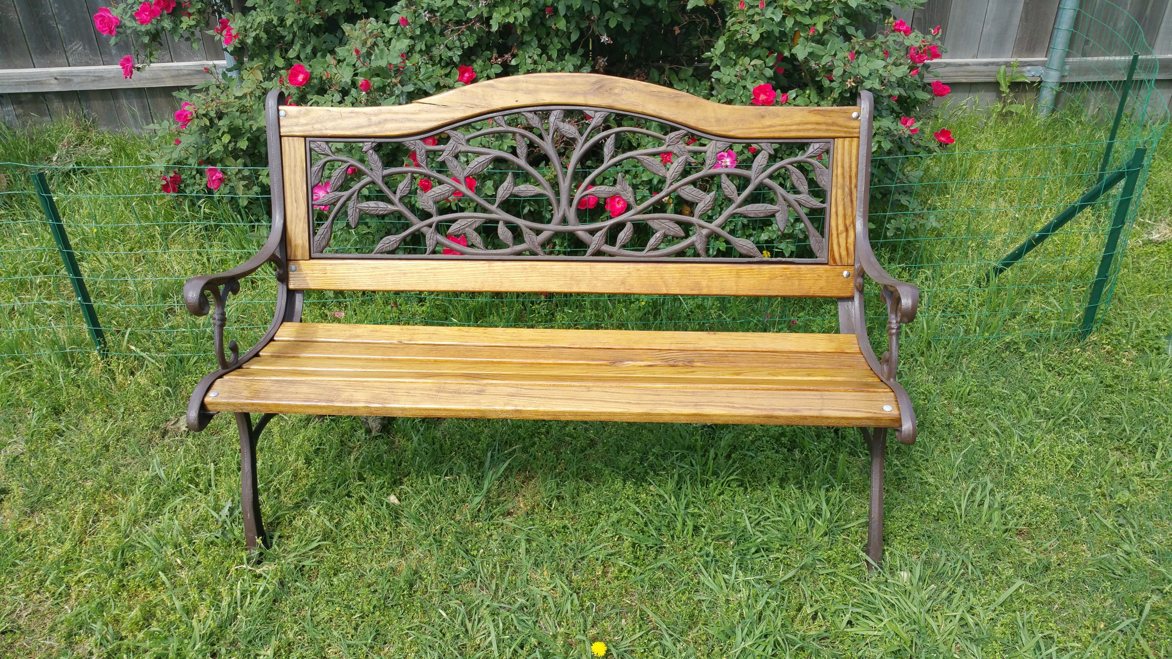 Restoring a Garden Bench 