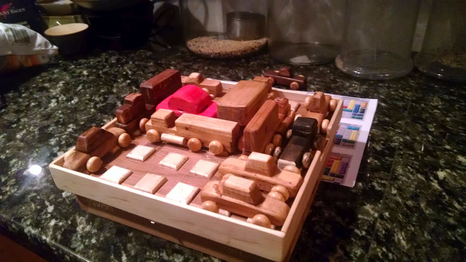 Rush Hour Like Game All Wood 