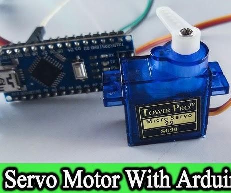 How to Use Servo Motor (sg90 ) With Arduino Nano Project