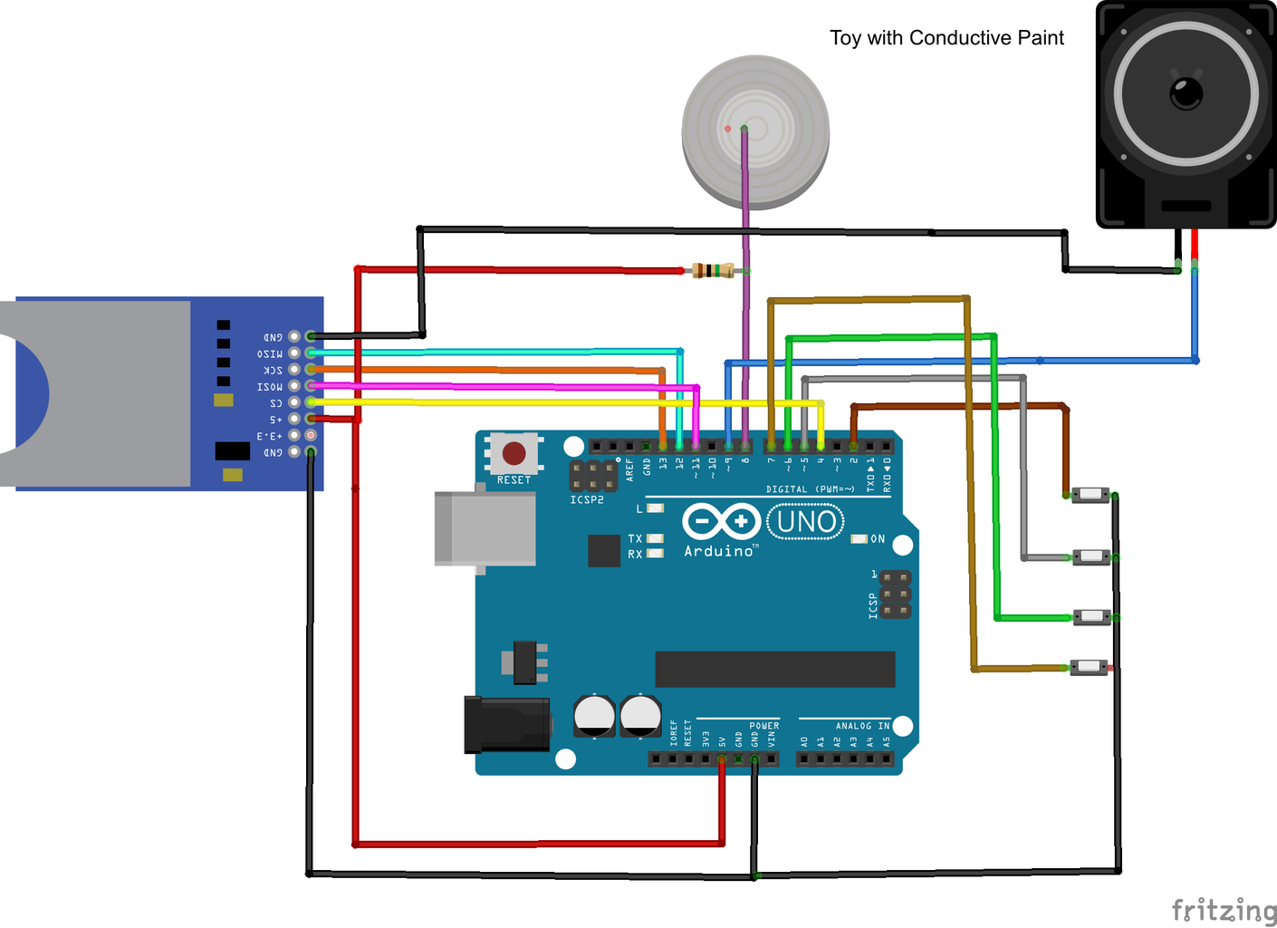 Touch Play 5 Steps Instructables Touch Play 5 Steps Instructables