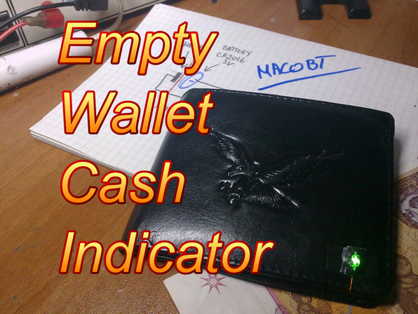 How to Make Empty Wallet Cash Indicator