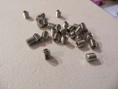 Drilling and Finishing the Stops