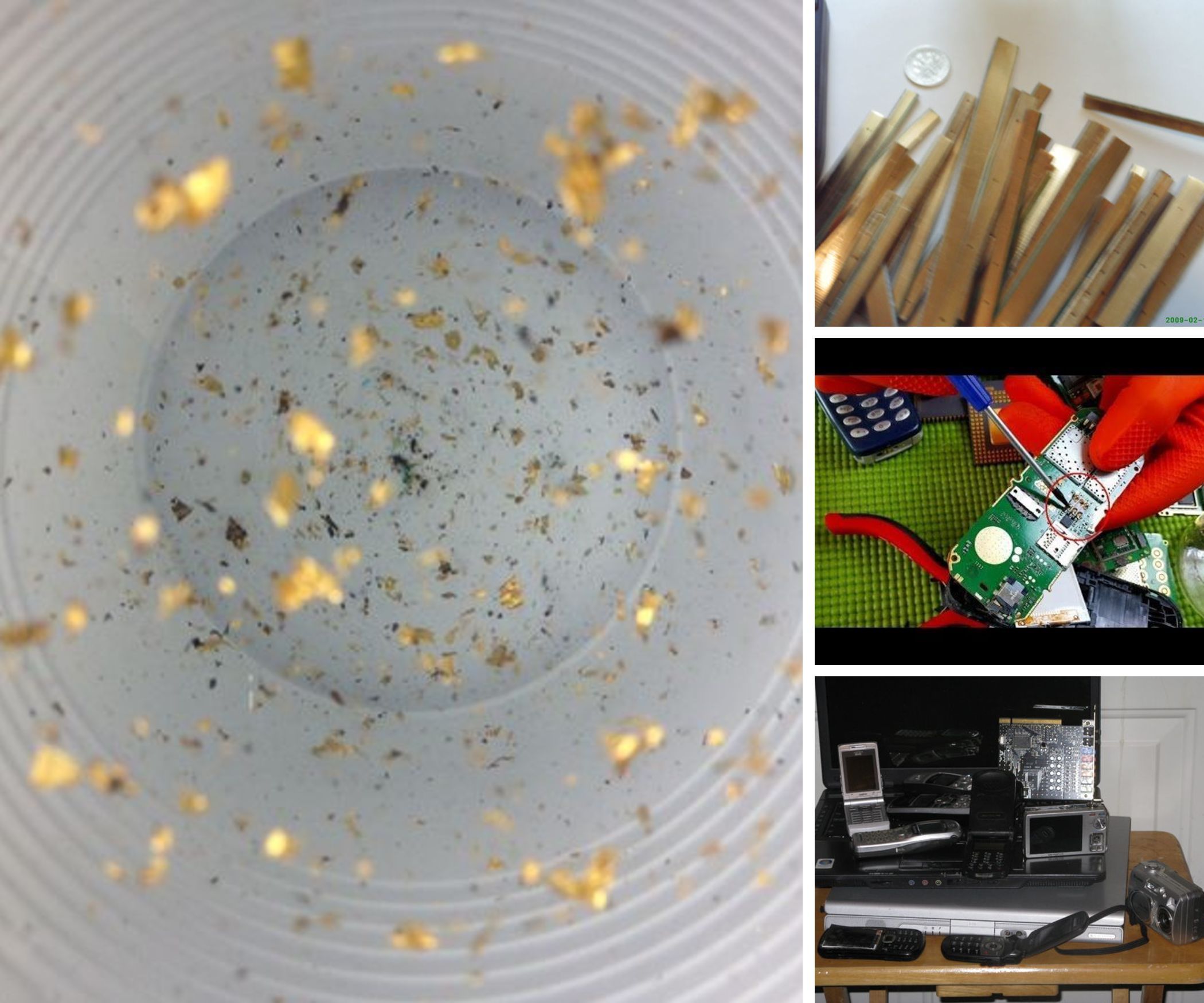 Electronics Scrapping for Precious Metals