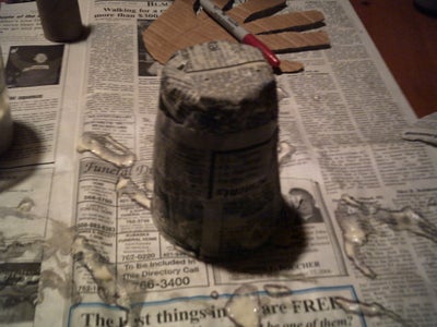 how to make a turkey pinata