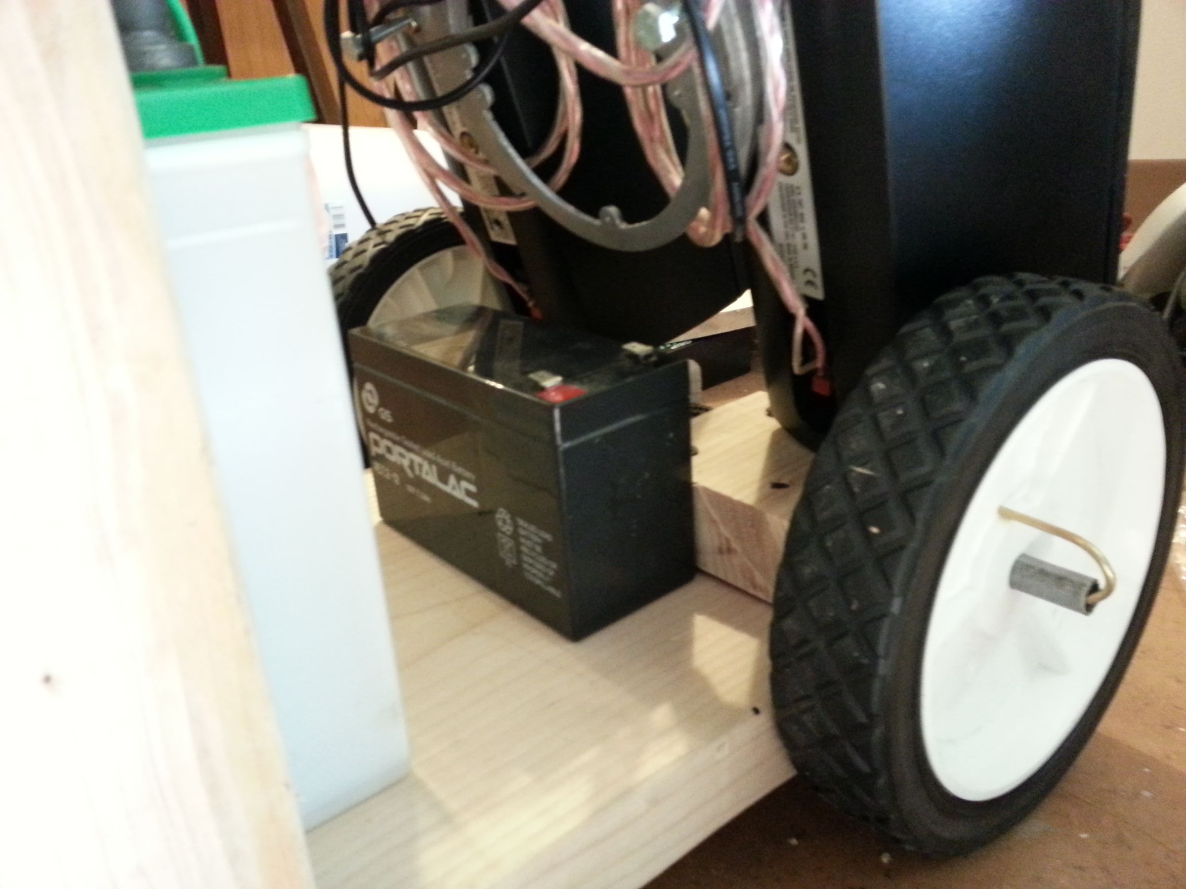 Portable Outdoor Projection Cart Instructables