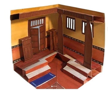 Paper Popup Room