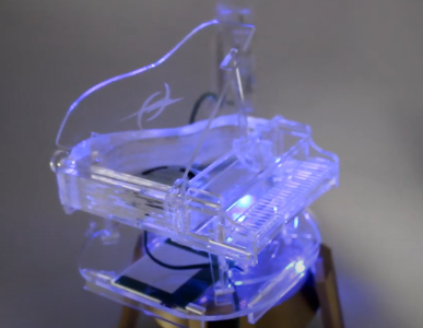 How to Laser Cut an Acrylic Piano Model?