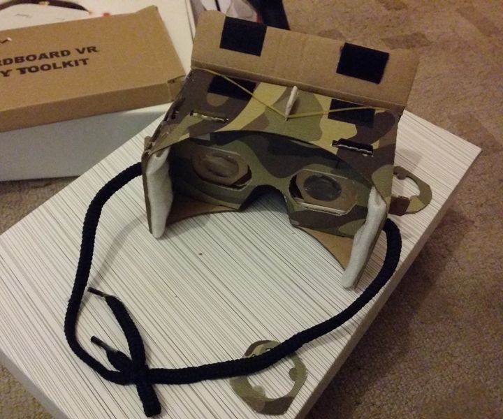 Google Cardboard Eyes Distance Correction