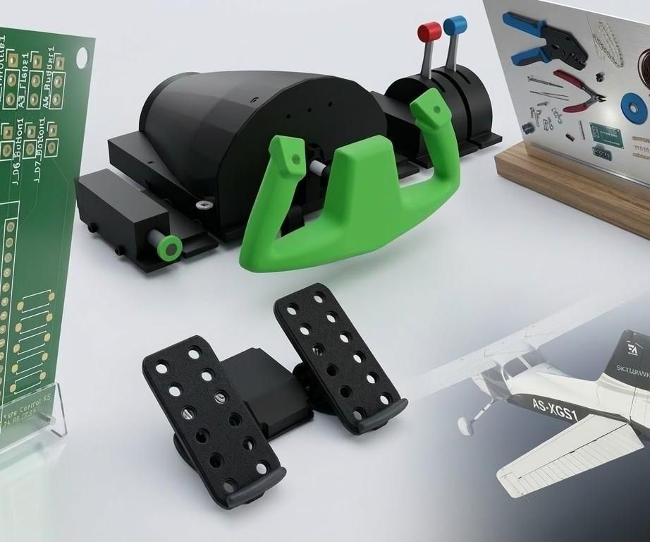 Sky's the Limit, Budget Not: DIY Flight Sim Controller