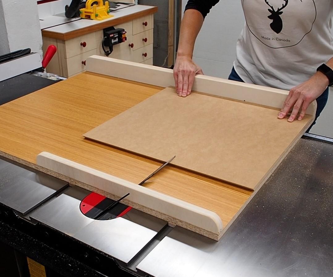 45 Degree Table Saw Sled