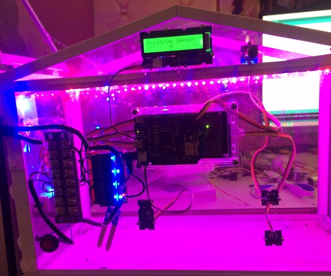 Arduino Grove WiFi Enabled Greenhouse