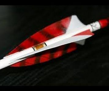 Duct Tape Arrow Fletching