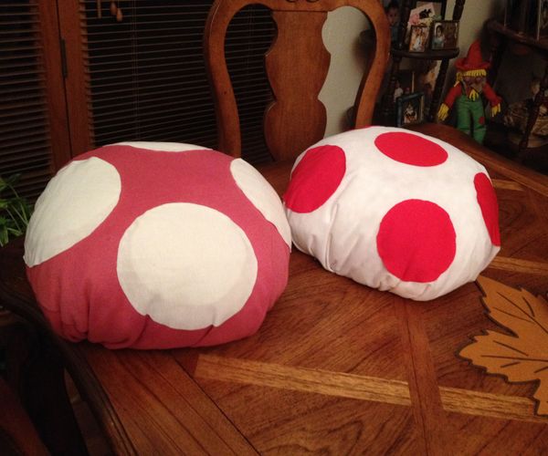 DIY Mario Kart Toad + Toadette Mushroom Hat