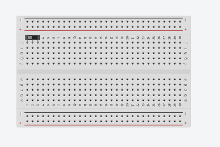 Attach the Switch to the Breadboard