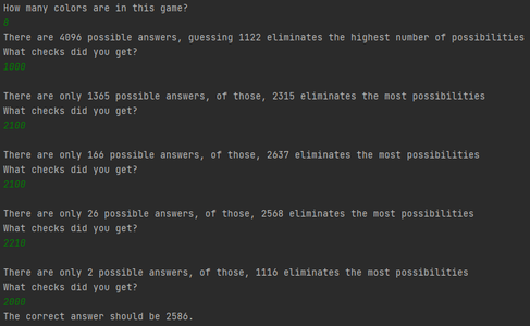 Compare Output to the Test Case