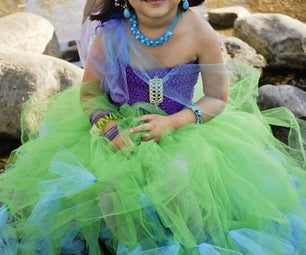 No Sew Mermaid Costume DIY