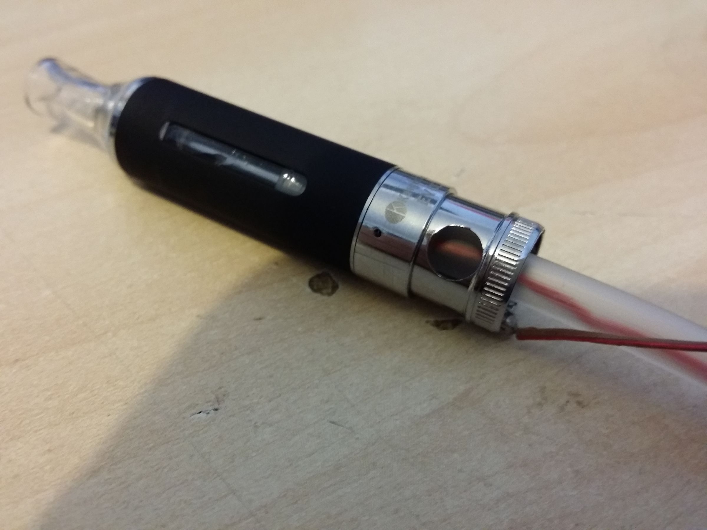 DIY Smoke Machine From Ecig Clearomiser 4 Steps Instructables